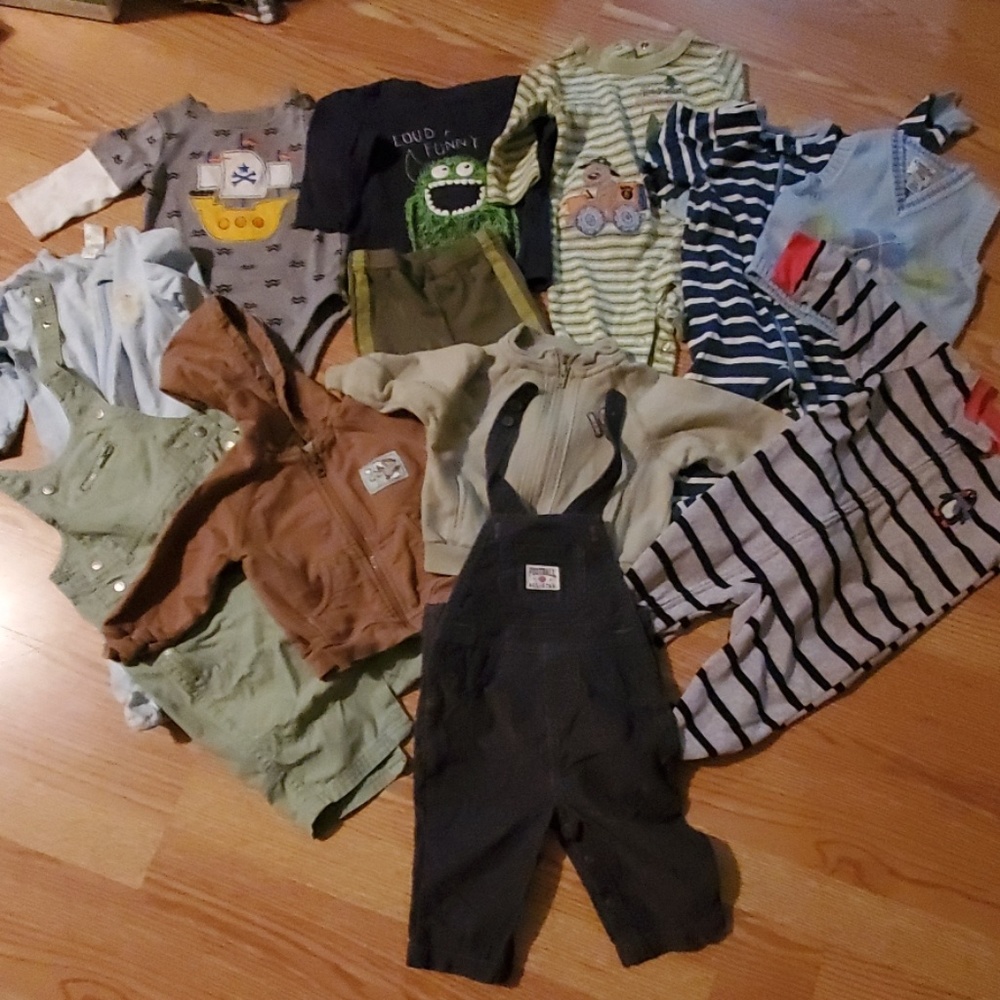 6 month boys winter lot
